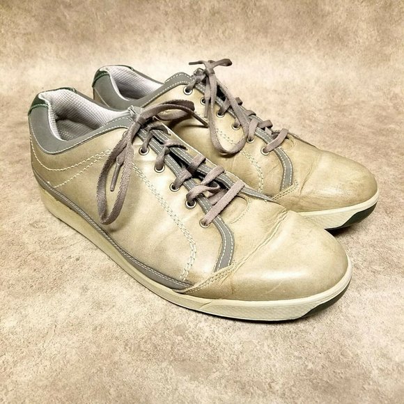 FootJoy Other - FJ FootJoy Mens Contour 54249 Size 10 Olive Gray Lace Up Spikeless Golf Sneaker